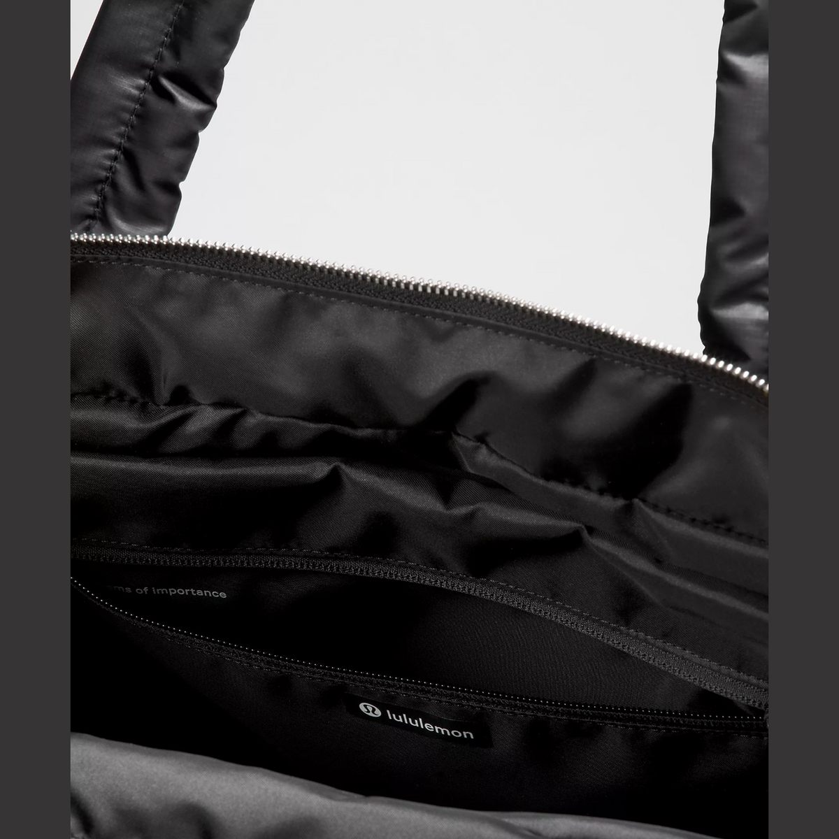 Lululemon Quilty Pleasures Tote Bag Medium - Black