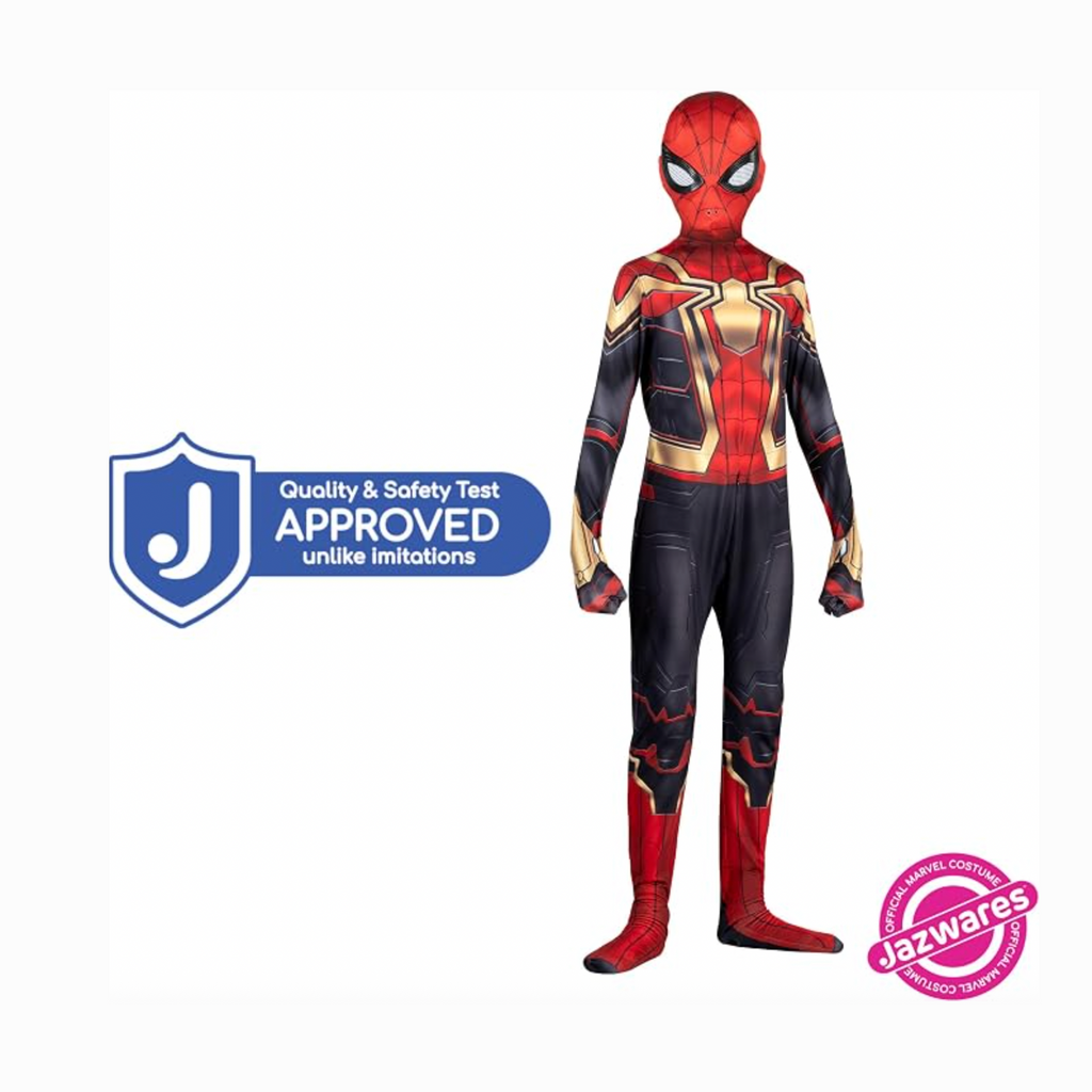 MARVEL Integrated Spider-Man Official Youth Deluxe Zentai Costume