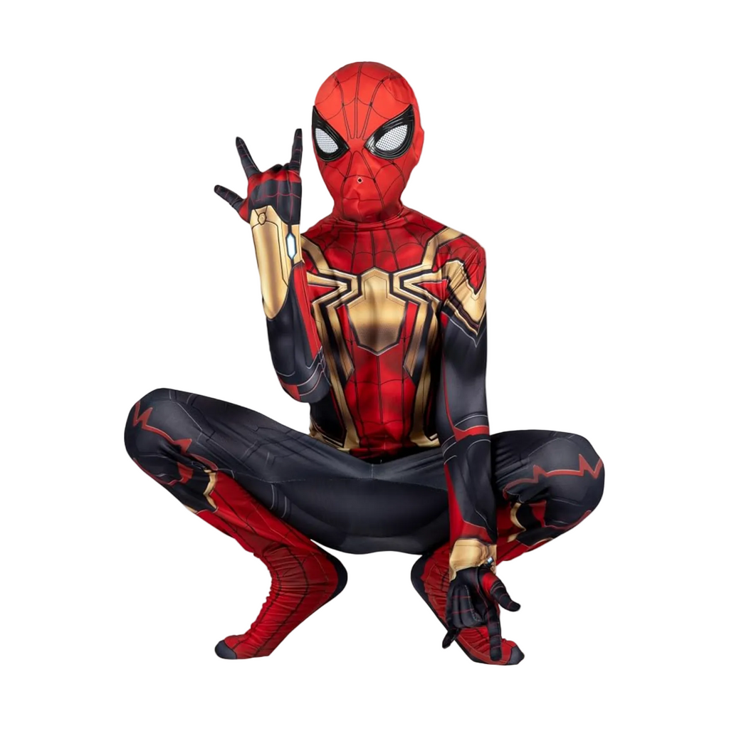 MARVEL Integrated Spider-Man Official Youth Deluxe Zentai Costume