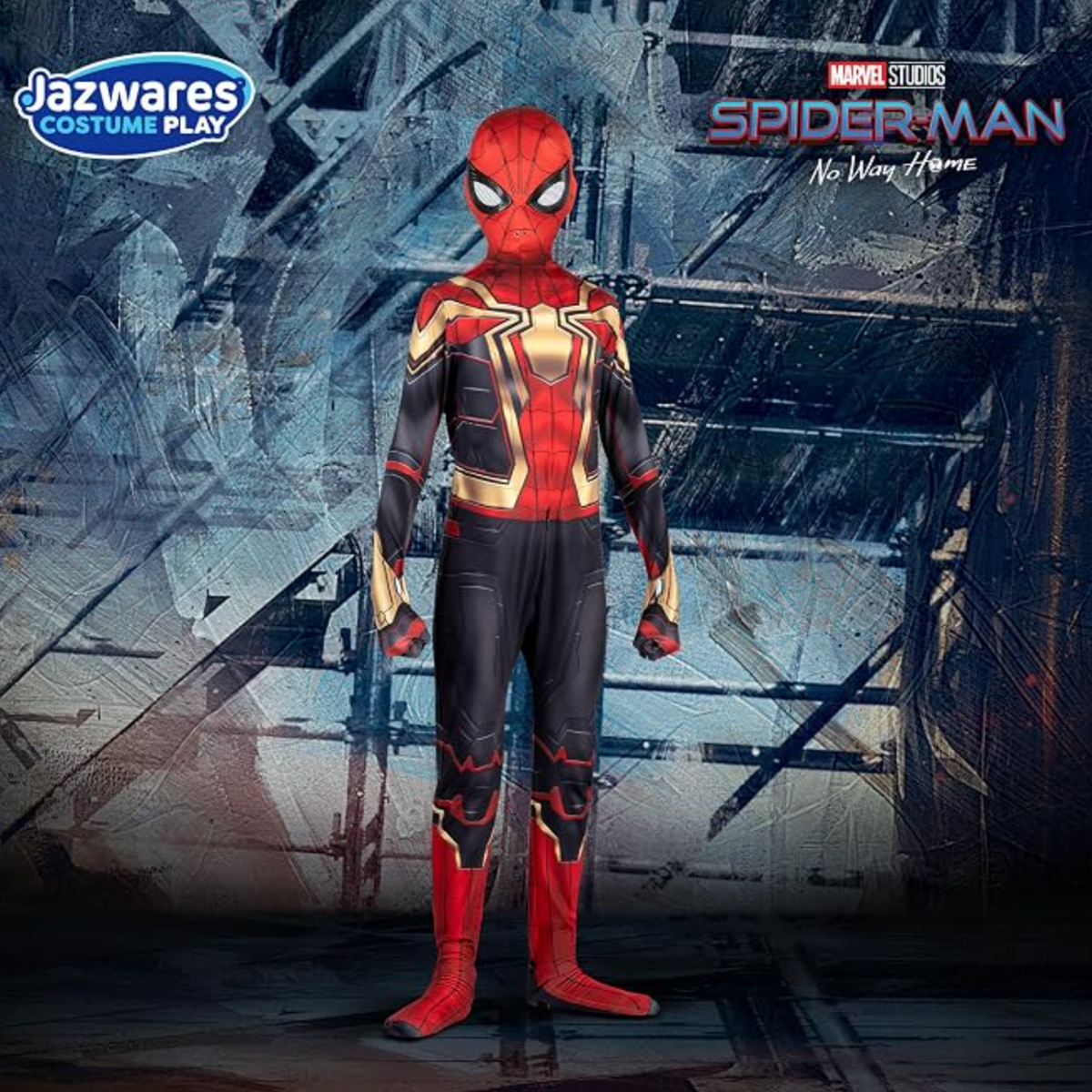 MARVEL Integrated Spider-Man Official Youth Deluxe Zentai Costume