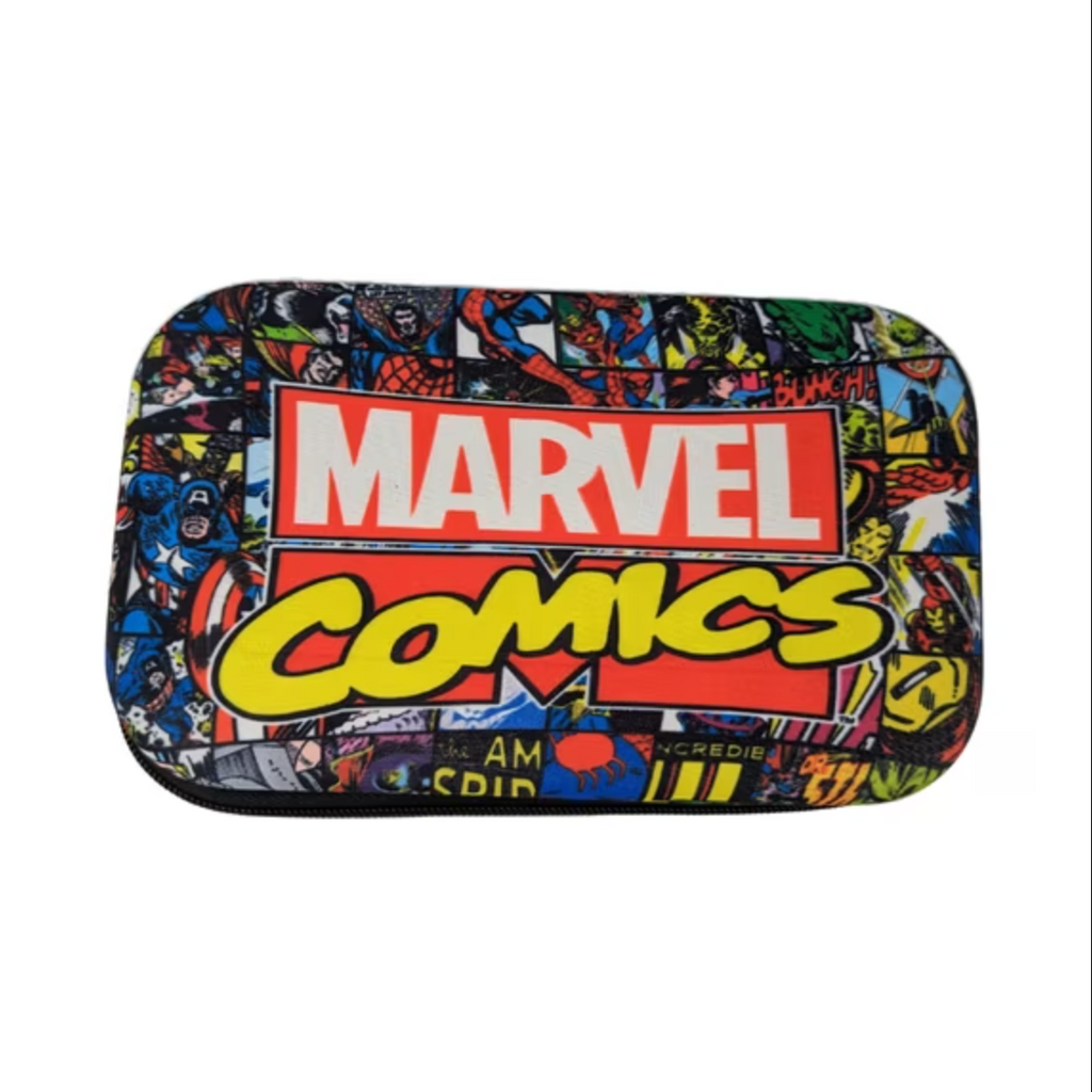Marvel Comics Pencil Case Organizer - Molded Hard Shell