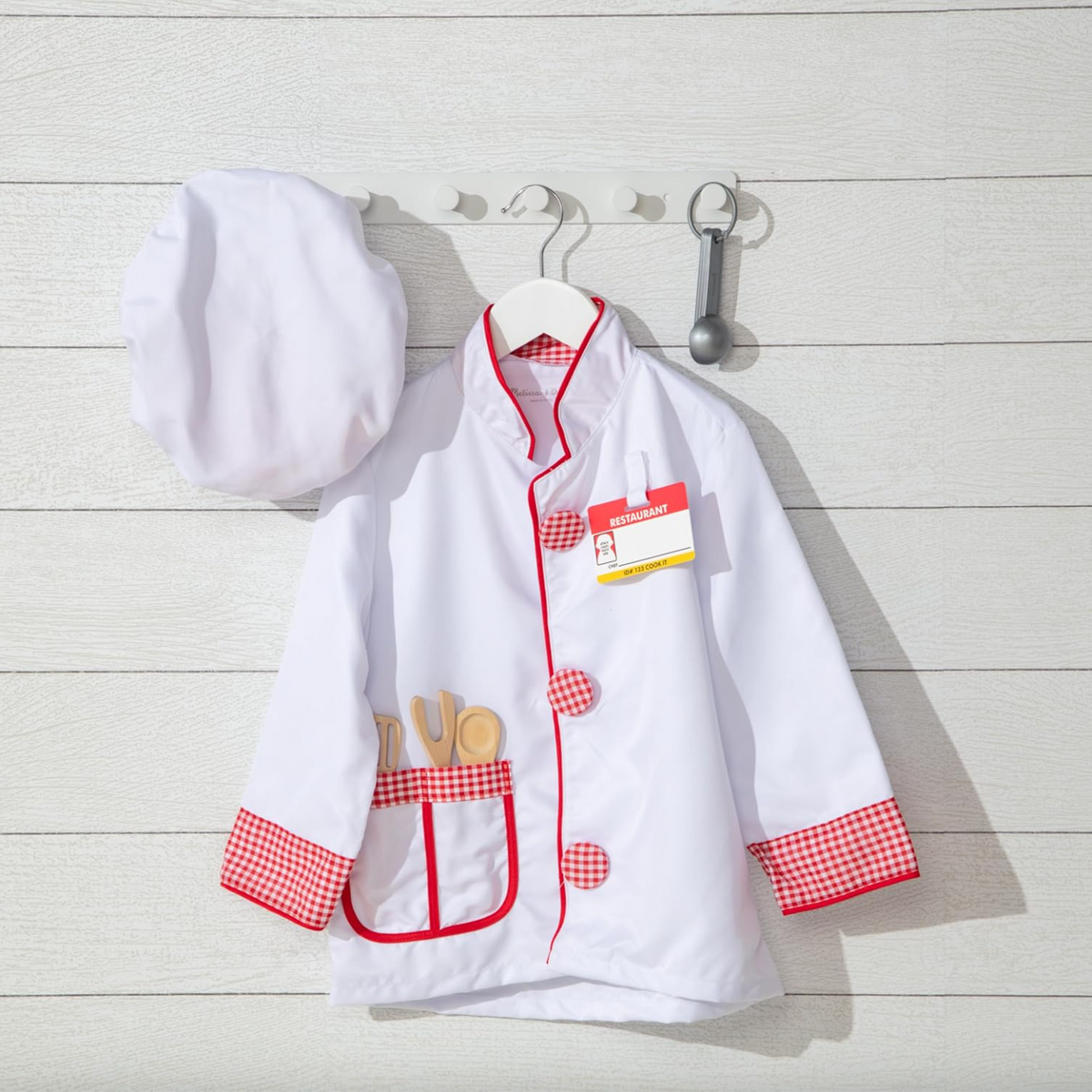 Melissa & Doug Chef Costume 8-Piece 3-6