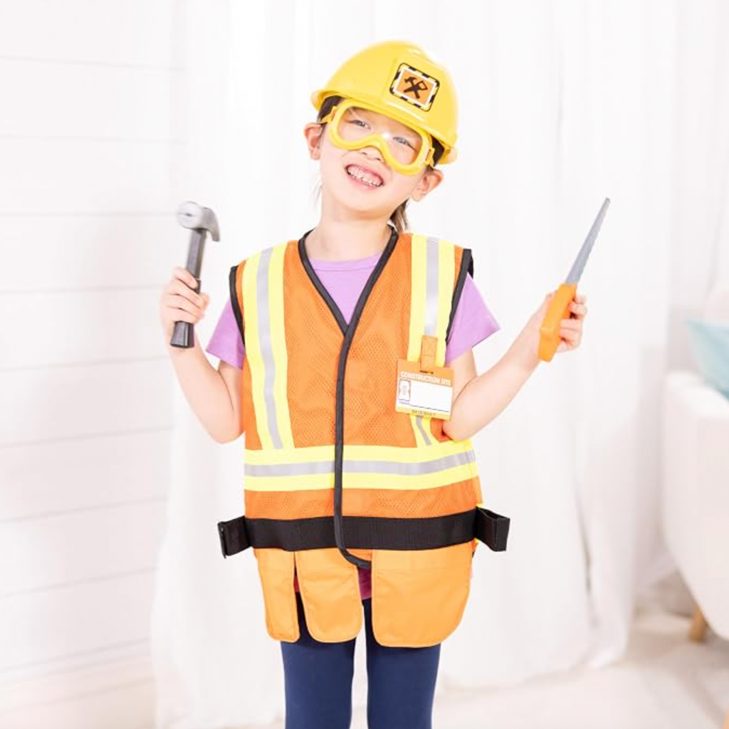 Melissa & Doug Construction Costume 3-6