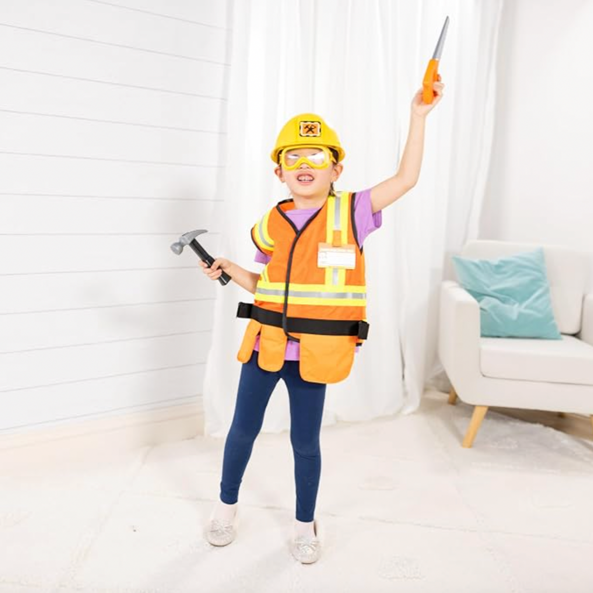 Melissa & Doug Construction Costume 3-6