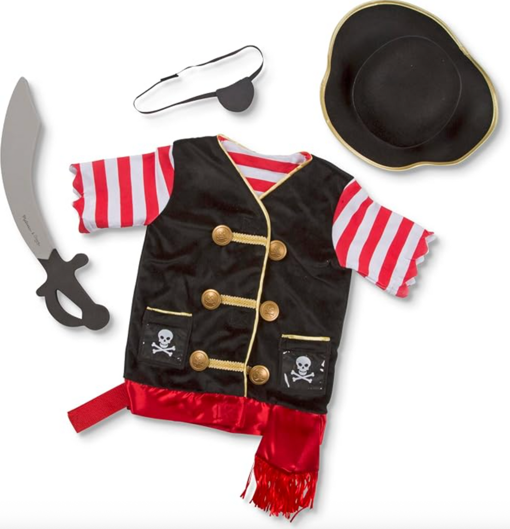 Melissa & Doug Pirate Costume 3-6