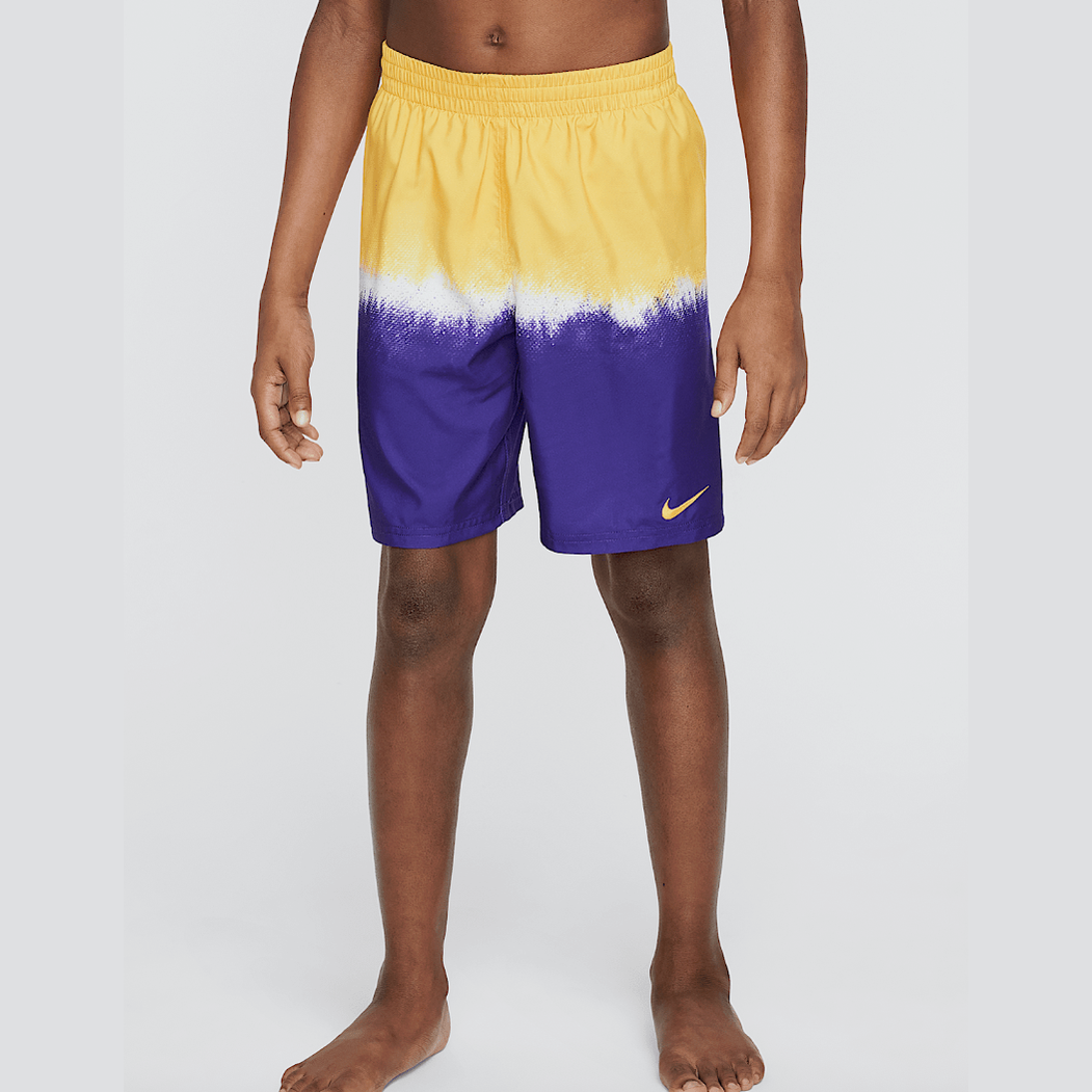 Nike Swim Breaker Big Kids' Boys' 7" Brief-Lined Volley Shorts 