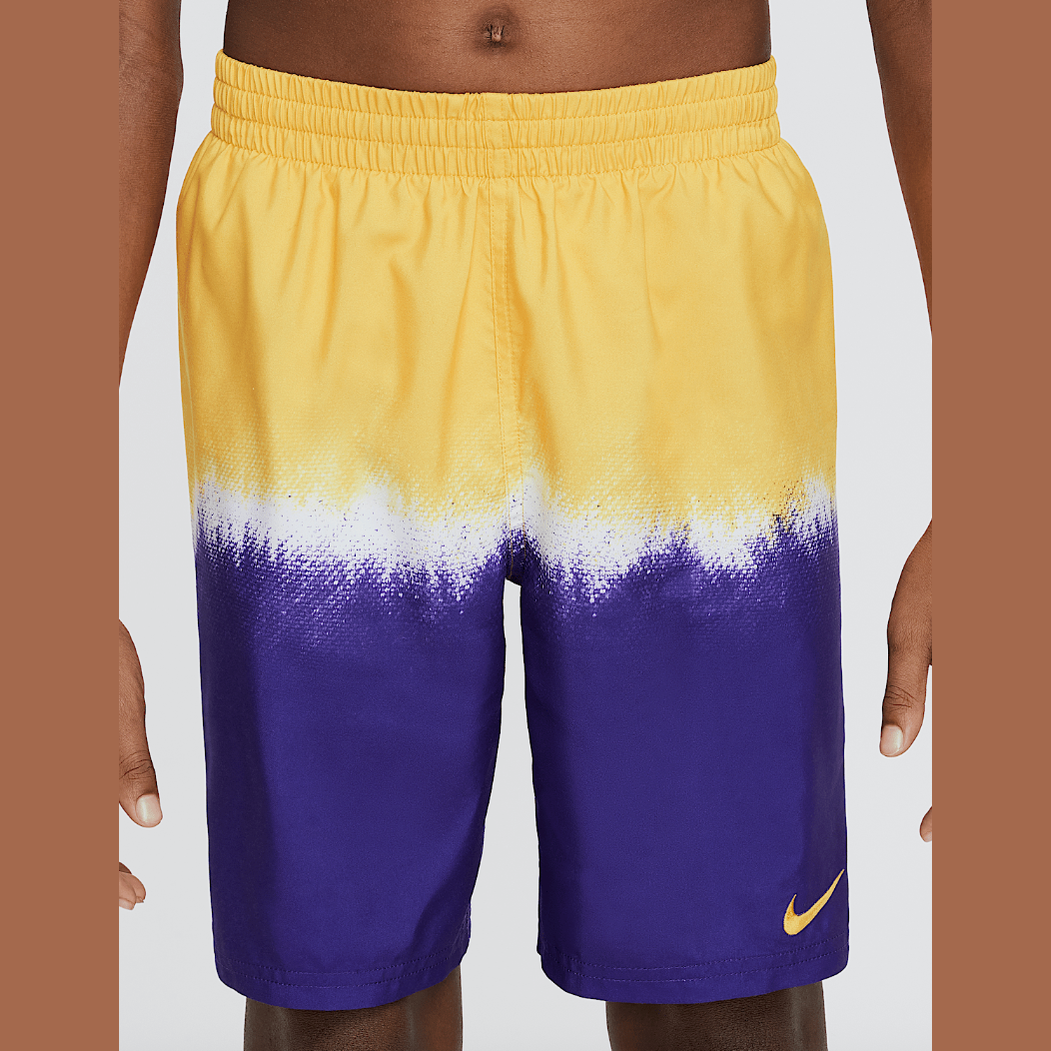 Nike Swim Breaker Big Kids' Boys' 7" Brief-Lined Volley Shorts 
