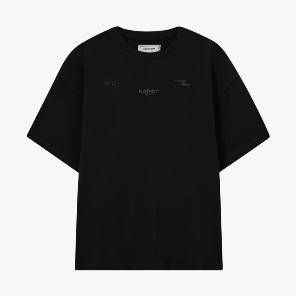 Nude Project Global Soon Tee - Black 