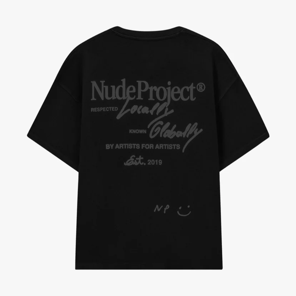 Nude Project Global Soon Tee - Black 