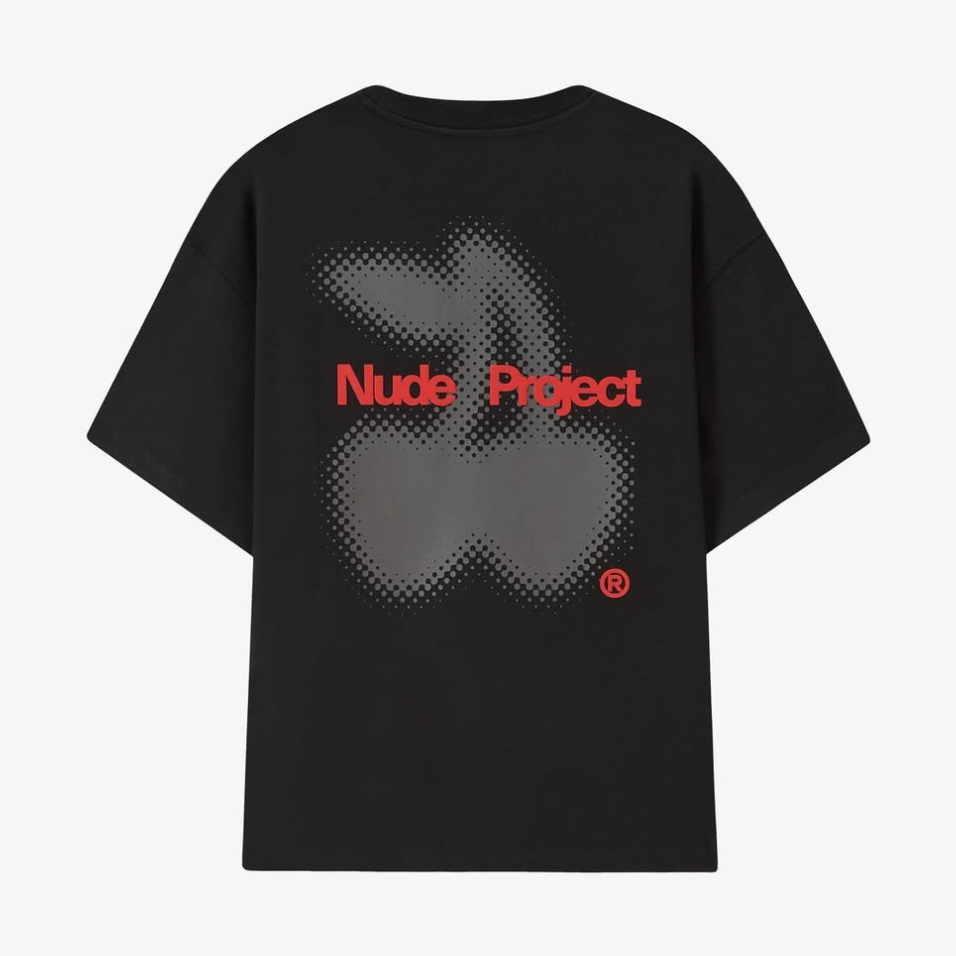 Nude Project Grain Cherry Tee - Black 