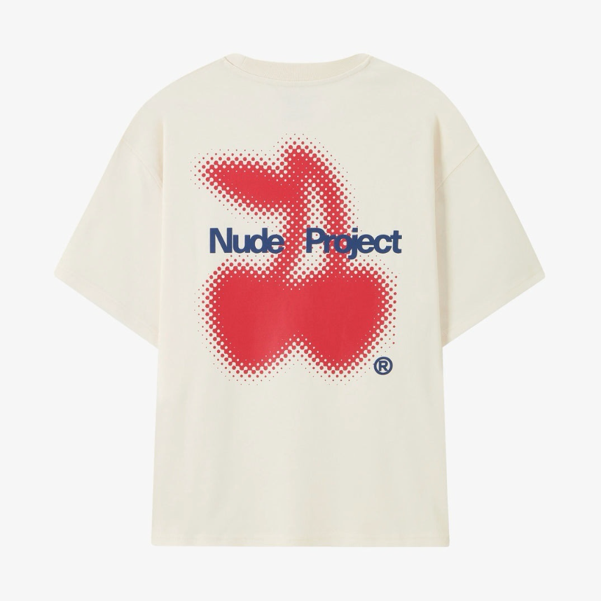 Nude Project Grain Cherry Tee - Marshmallow 
