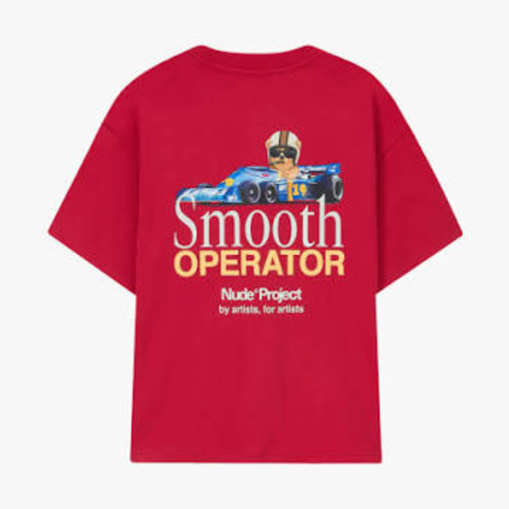 Nude Project Smooth Tee - Red 