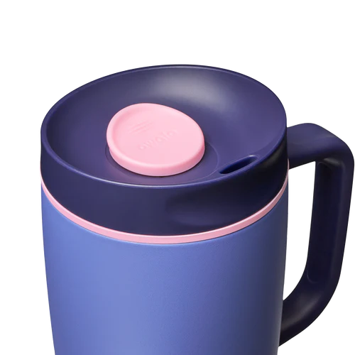 Owala SmoothSip Slider with Handle 12 OZ-Blue Jay