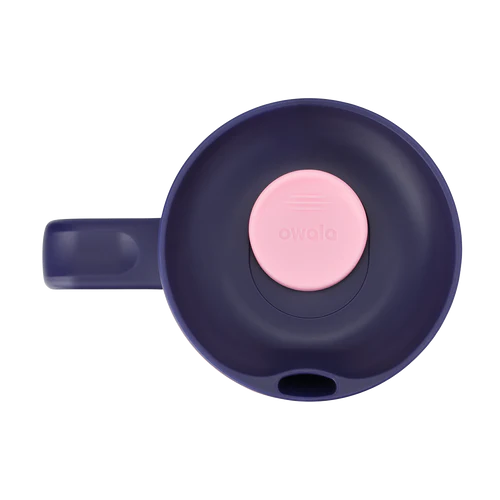 Owala SmoothSip Slider with Handle 12 OZ-Blue Jay