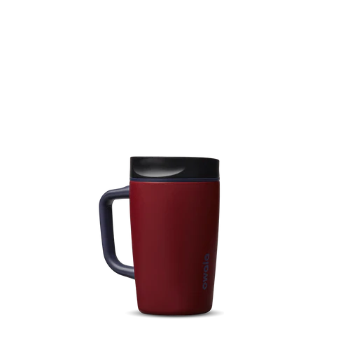 Owala SmoothSip Slider with Handle 12 OZ- Burgundy Bay