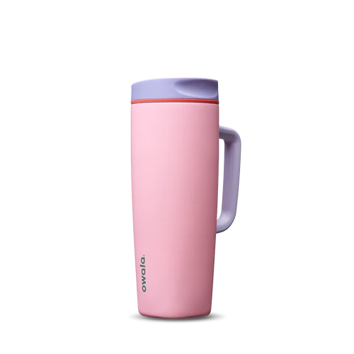 Owala SmoothSip Slider with Handle 24 OZ- Sugar High