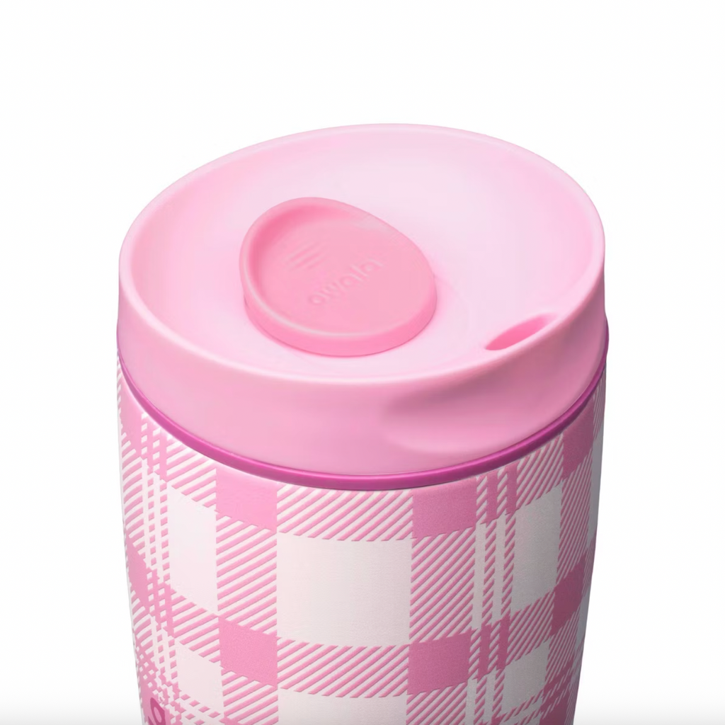 Owala 12 fl oz Stainless Steel SmoothSip Slider Insulated Tumbler - Highland Pink