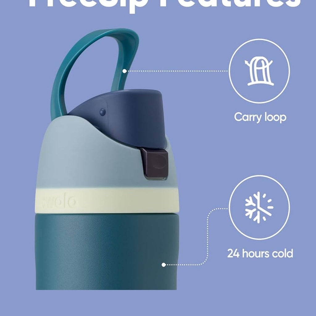 Owala FreeSip 24 OZ Water Bottle-Denim 