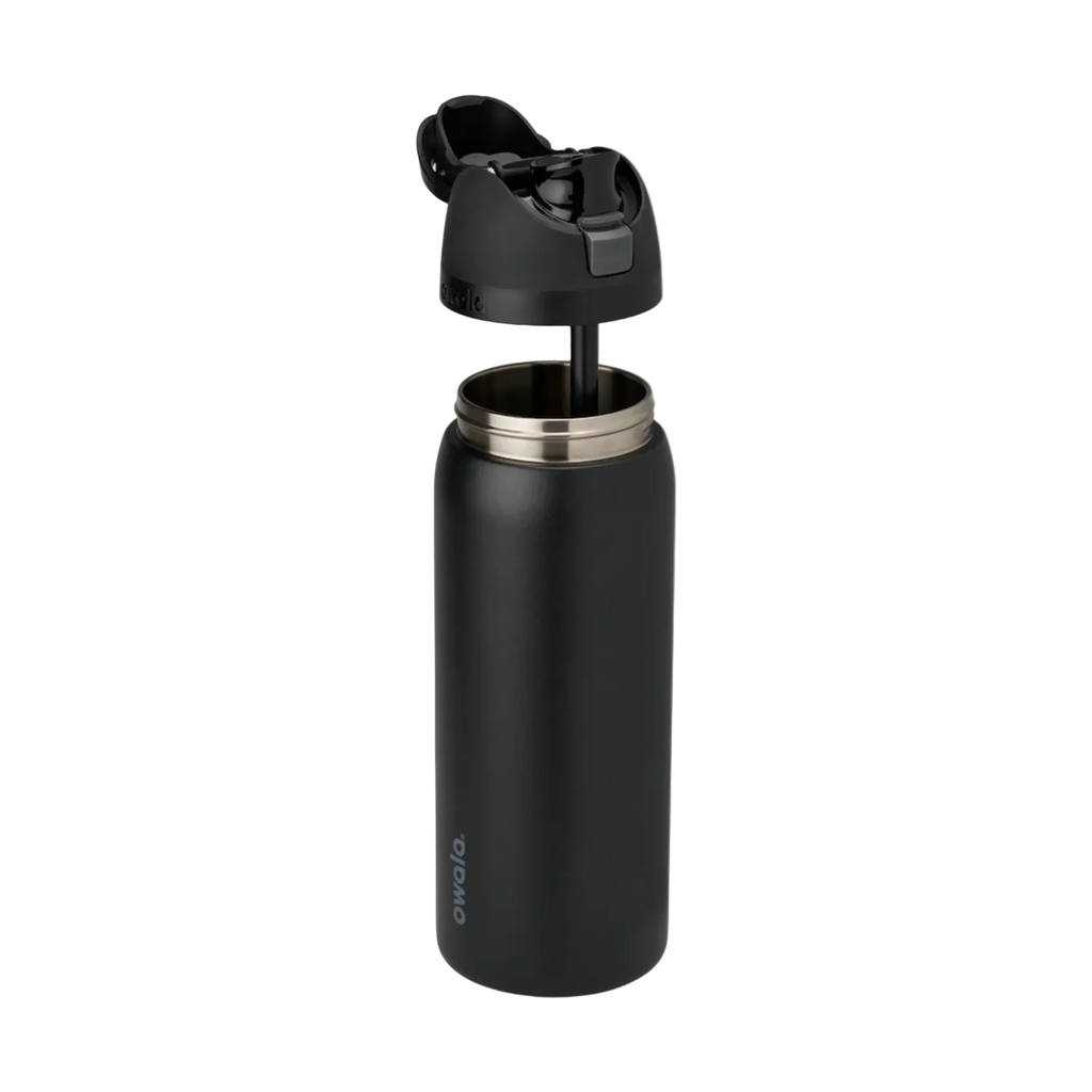 Owala FreeSip Stainless Steel Water Bottle 32 oz - Very Very Dark
