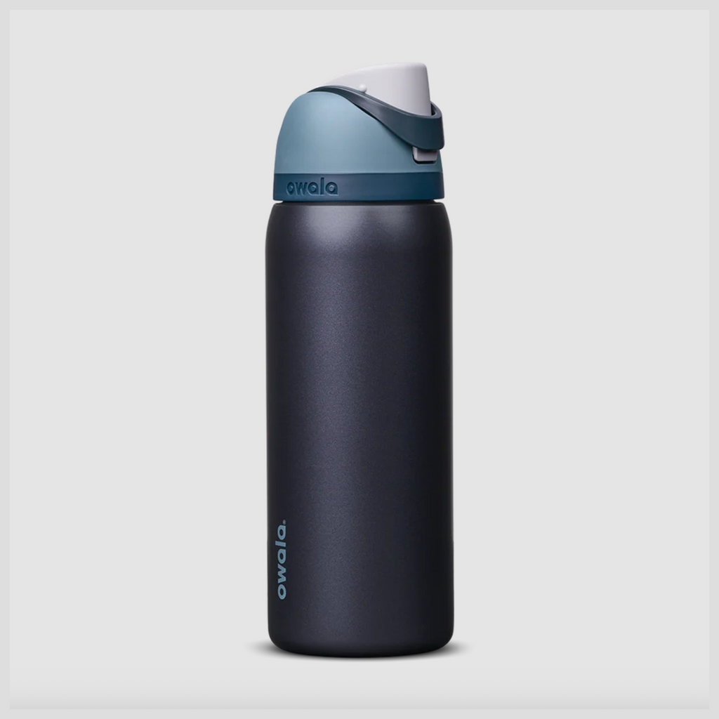 Owala FreeSip Stainless Steel Water Bottle 32 oz - Blue Steel