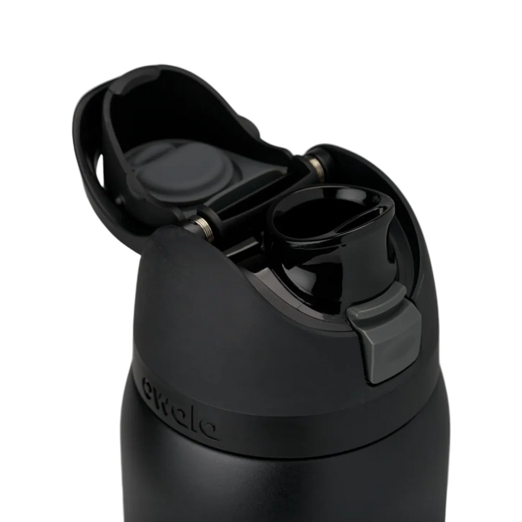 Owala FreeSip Stainless Steel Water Bottle 32 oz - Very Very Dark