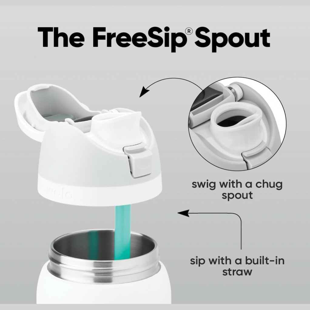 Owala FreeSip Stainless Steel Water Bottle 40 oz. - Crown Jewel