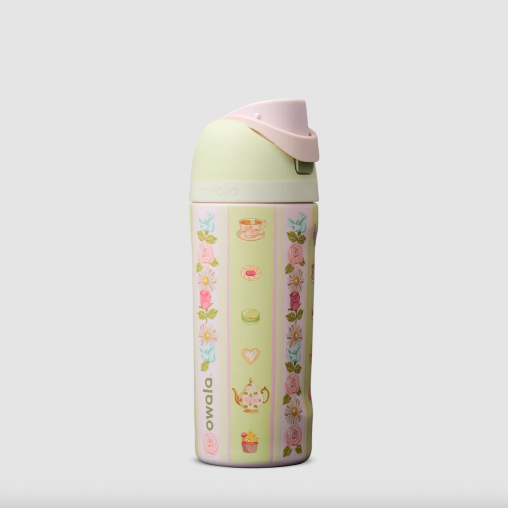 Owala Kid's FreeSIp Stainless Steel Water Bottle 16 oz. - Pretty Polite