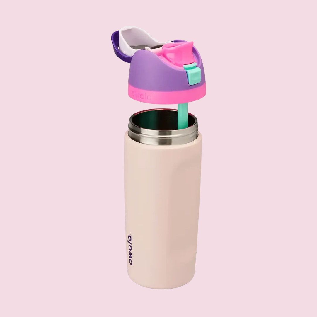 Owala Kids' FreeSip 16 OZ. Stainless Steel - Bunny Business 