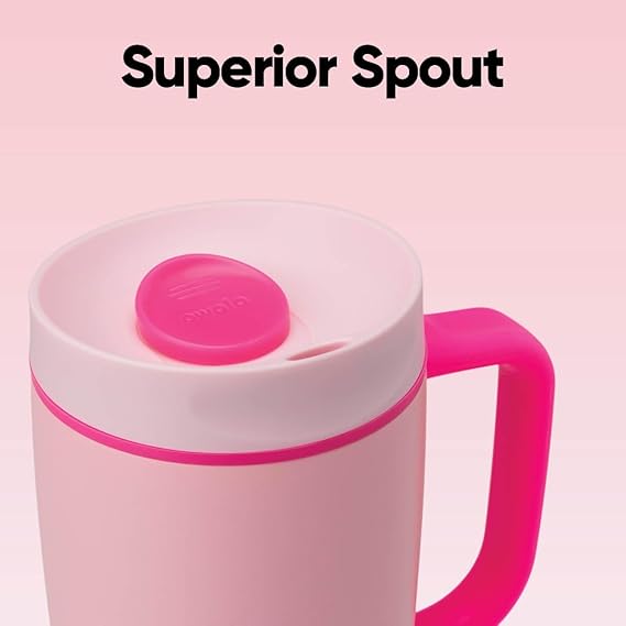 Owala SmoothSip Slider with Handle 12 OZ-Pucker Up 