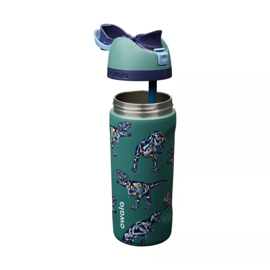 Owala x Cat & Jack 16 fl oz Stainless Steel FreeSip Insulated Water Bottle - Rex-cellent 