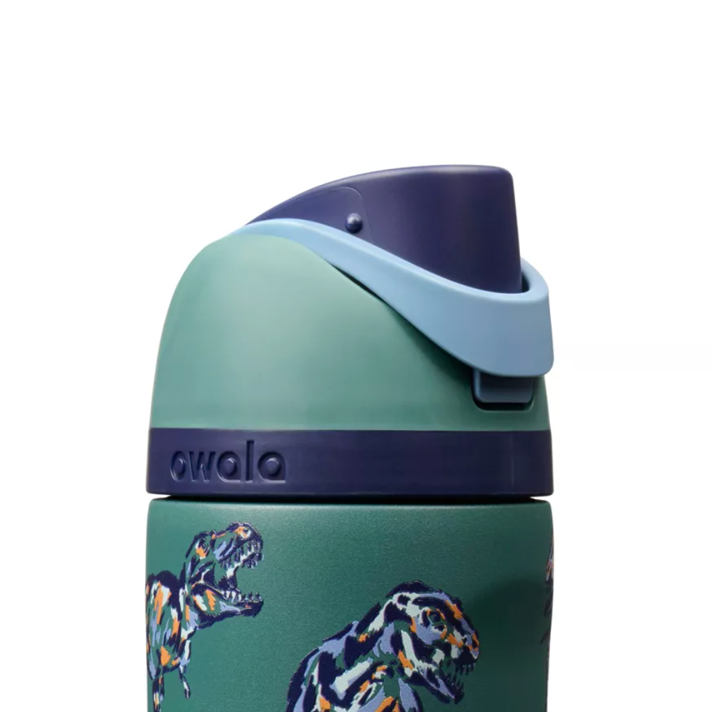 Owala x Cat & Jack 16 fl oz Stainless Steel FreeSip Insulated Water Bottle - Rex-cellent 