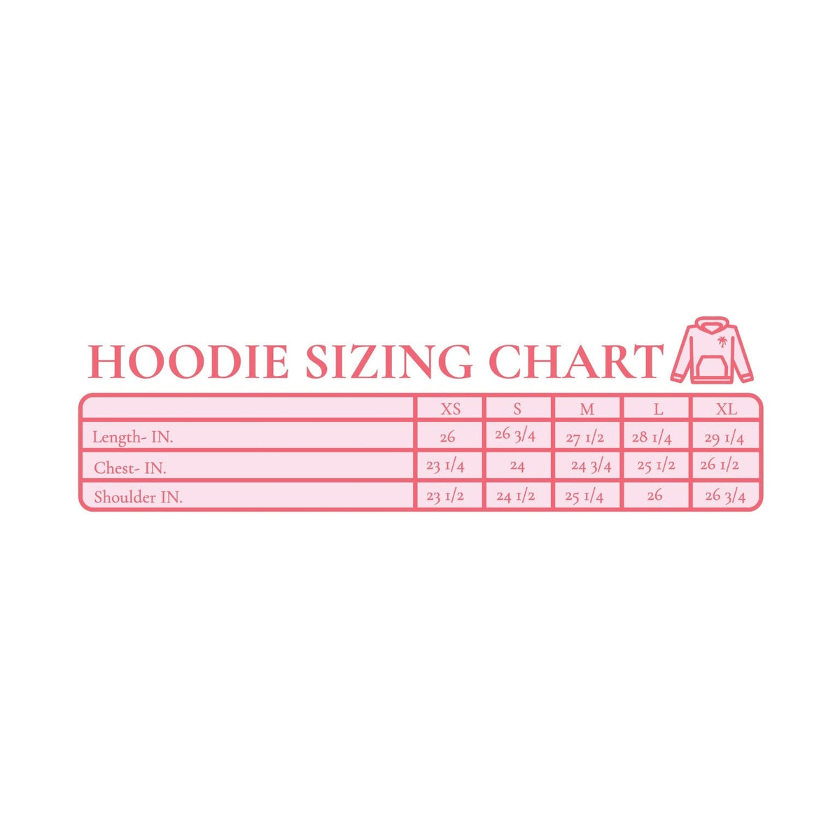 PINK PALM PUFF-"Everything Comes in Waves" Hoodie in Pink 