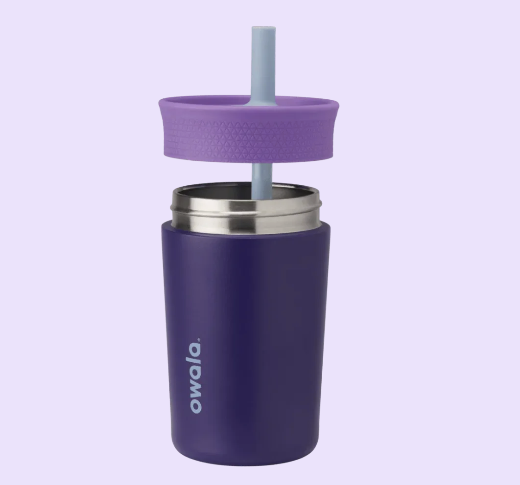 Kids Tumbler Stainless Steel 12 OZ. - Peacock Palace
