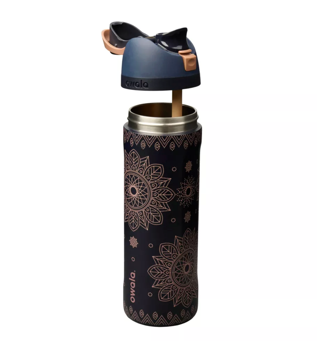 Owala 24 fl oz Stainless Steel Special Edition FreeSip Water Bottle - Midnight Rodeo