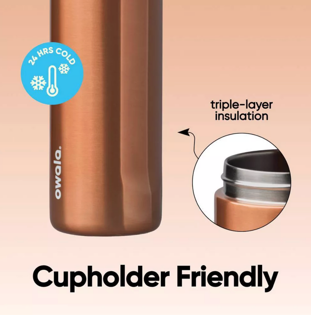 Owala 24 fl oz Stainless Steel FreeSip Water Bottle - In Good Company