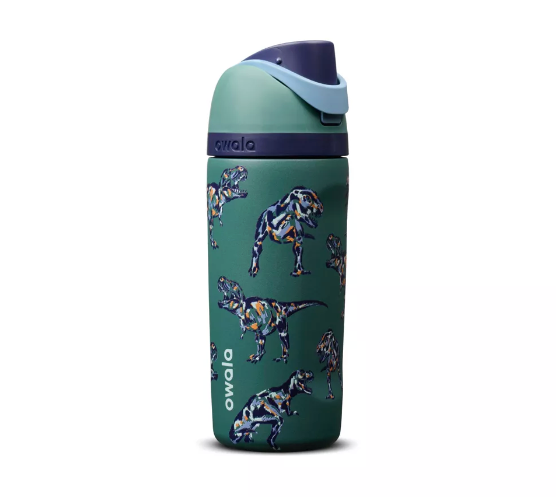 Owala x Cat & Jack 16 fl oz Stainless Steel FreeSip Insulated Water Bottle - Rex-cellent