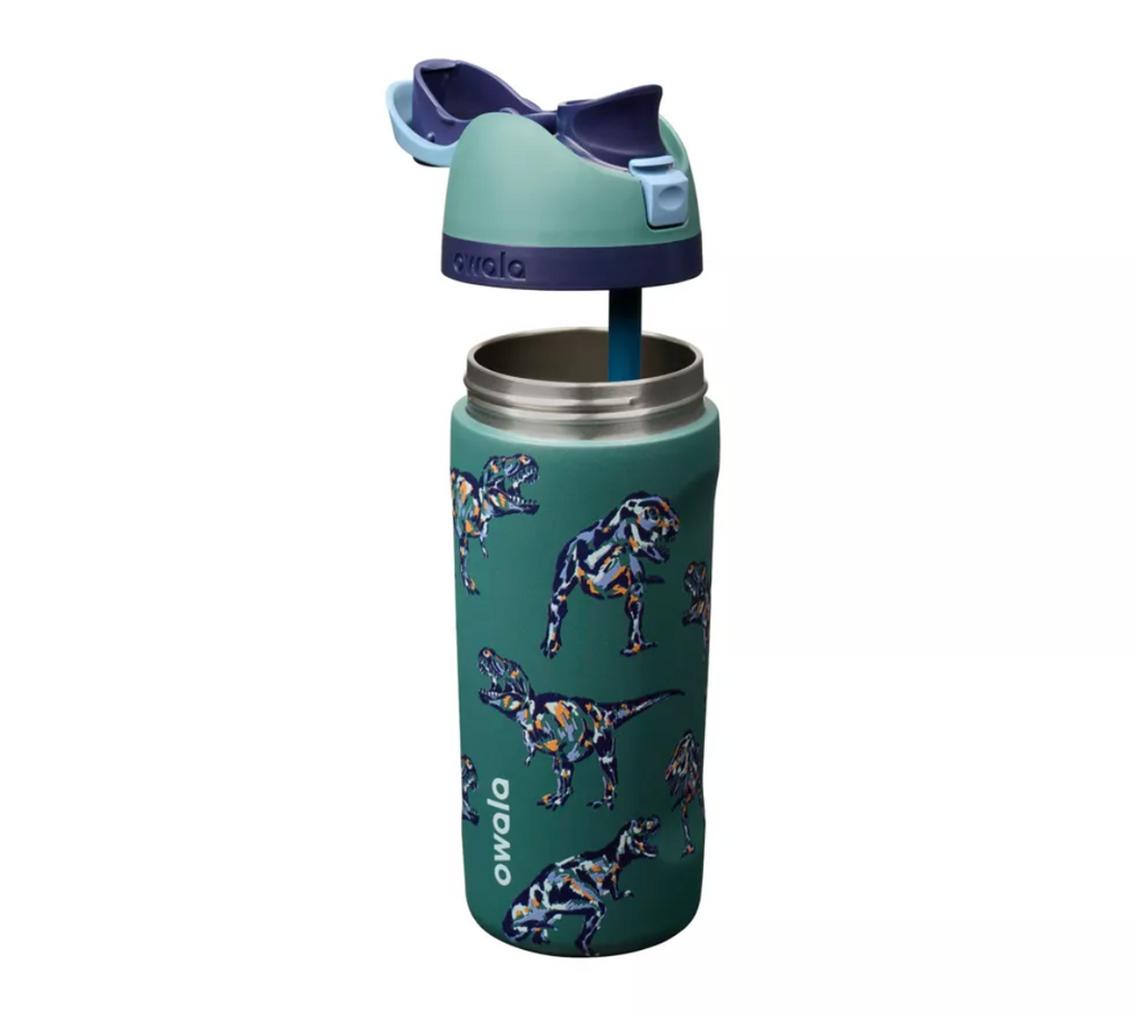 Owala x Cat & Jack 16 fl oz Stainless Steel FreeSip Insulated Water Bottle - Rex-cellent