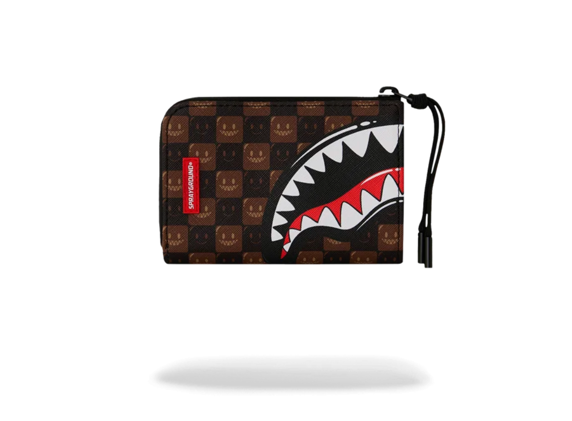 Sprayground Sharks in Paris Grin & Grind Wallet