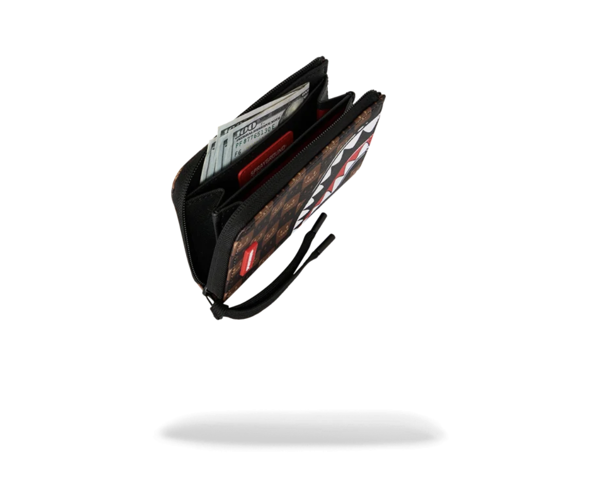 Sprayground Sharks in Paris Grin & Grind Wallet