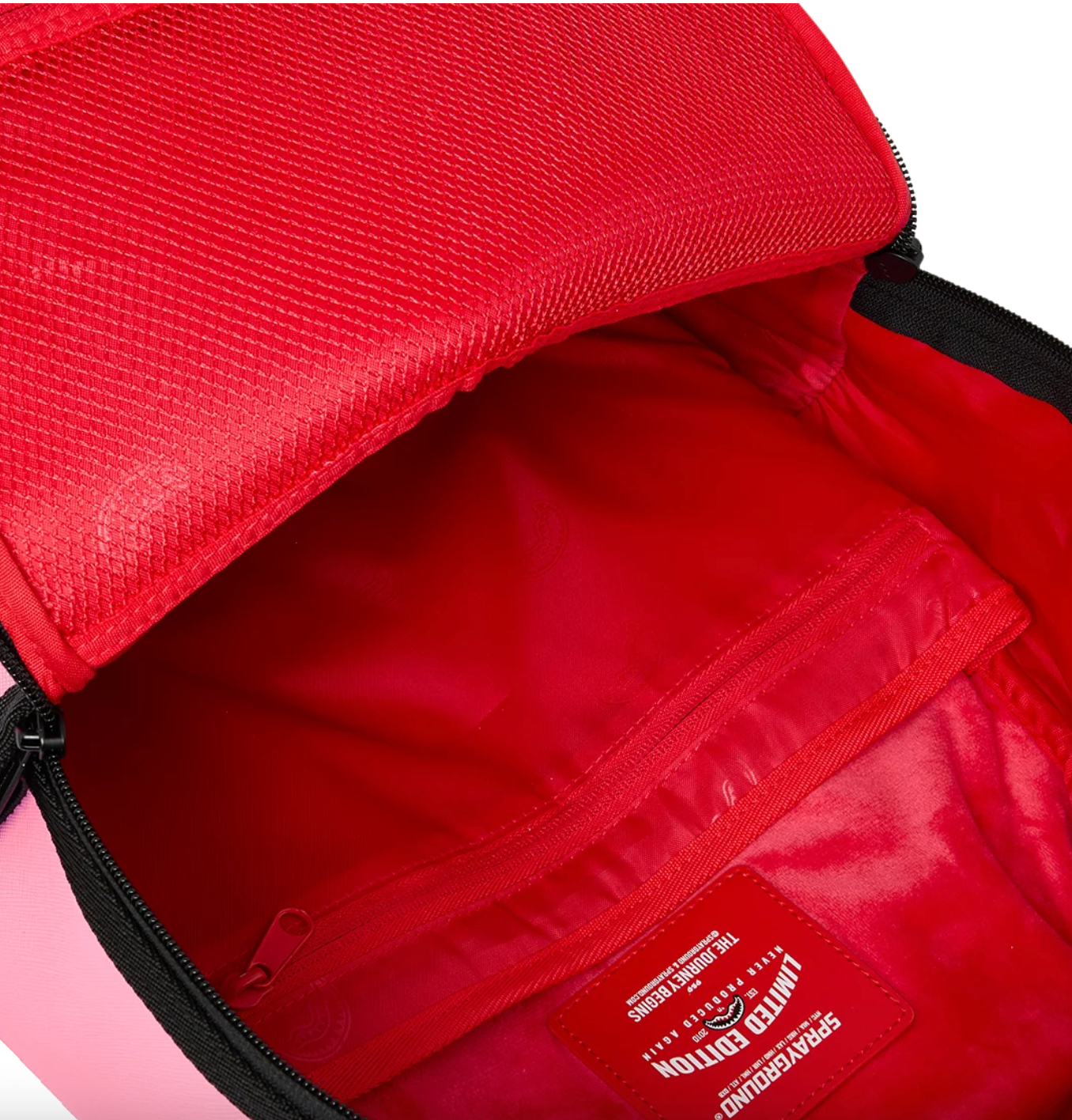 Sprayground Shark Central Embroidered Effect Backpack