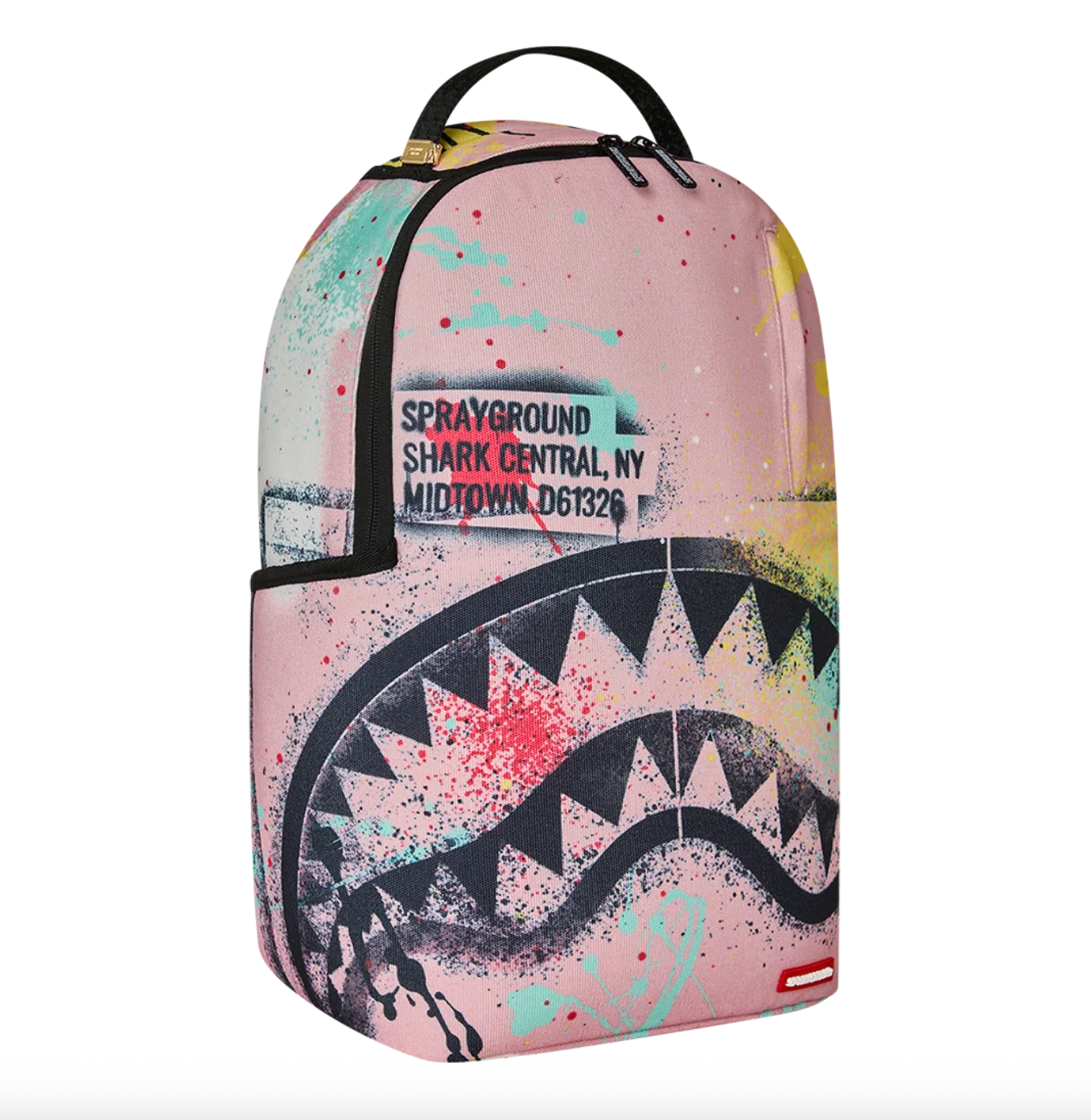 Sprayground Shark Central Stencil Lab Backpack