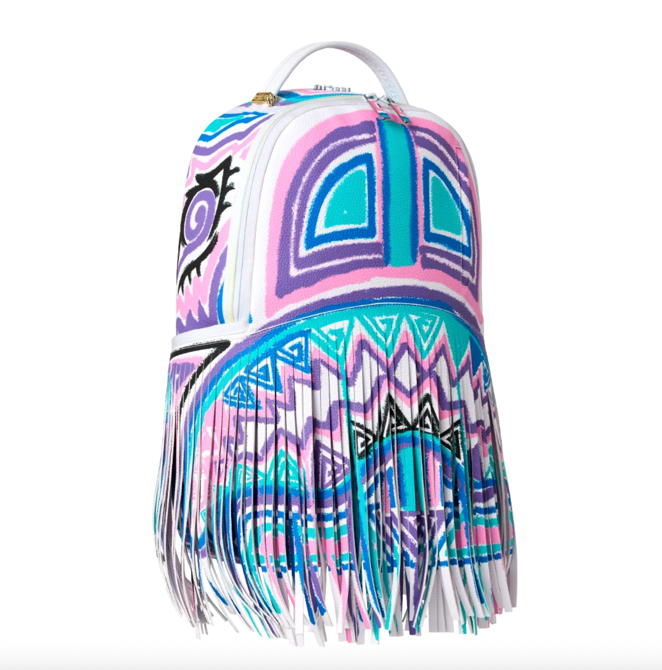 Sprayground A.I. African Intelligence Motivated Motion Backpack - Sandflower Collab