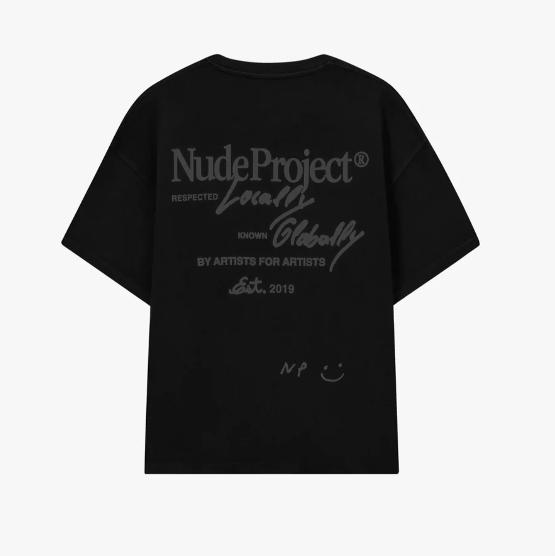 Nude Project Global Soon Tee - Black