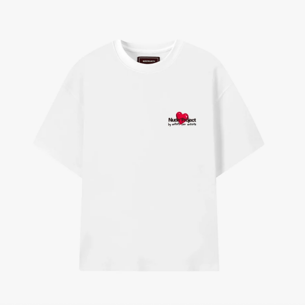 Nude Project Juicy Cherry Tee - White