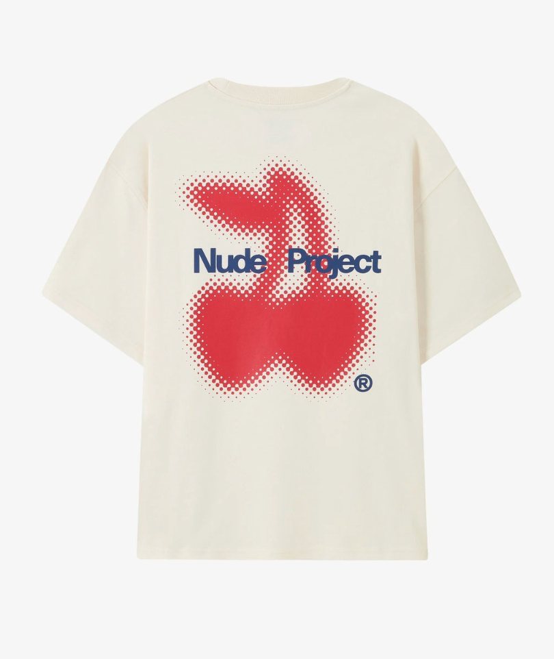 Nude Project Grain Cherry Tee - Marshmallow