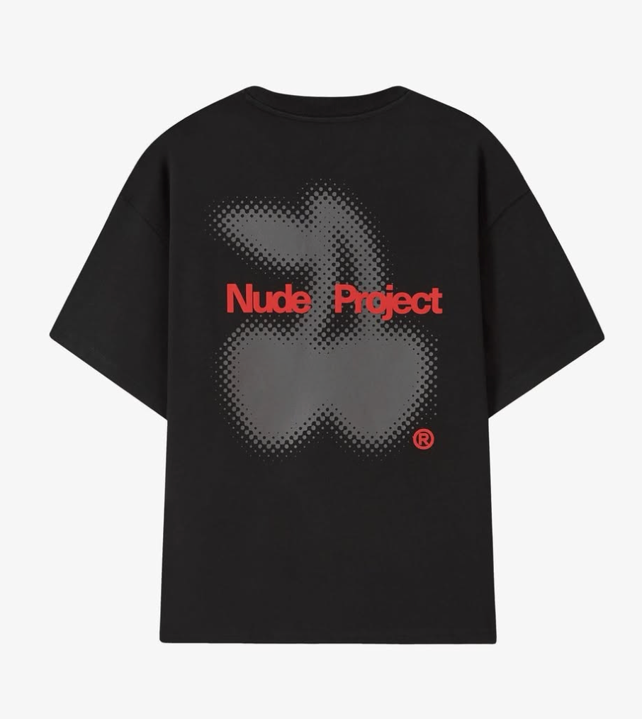 Nude Project Grain Cherry Tee - Black