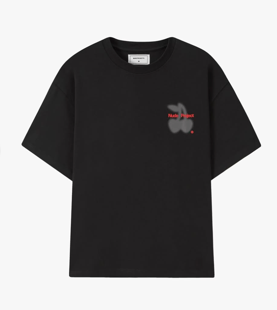 Nude Project Grain Cherry Tee - Black
