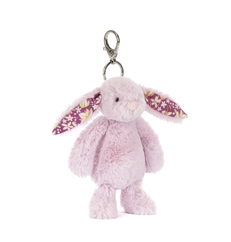 Jellycat Thistlepop Blossom Bunny Bag Charm