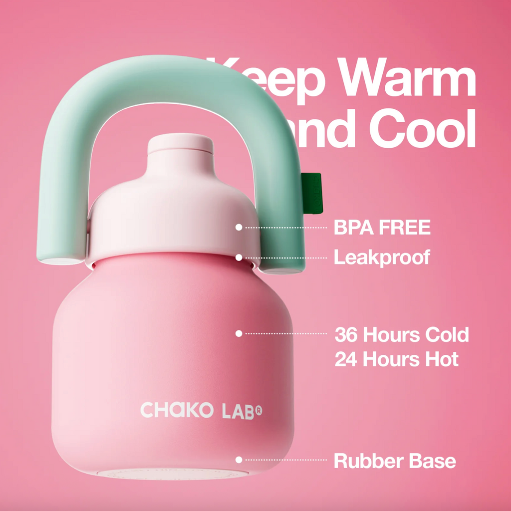 Chako Lab LinLin Kettle 34 OZ. - Holiday Pink