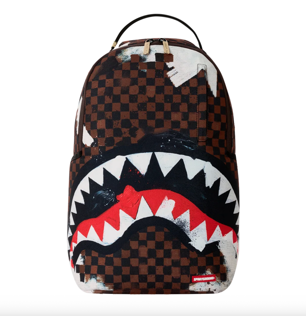 Sprayground Sharks in Paris Gallery Edition Backpack